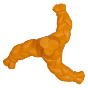 Rubber Toys Kauwspeeltje - Oranje - Ø13.2Cm