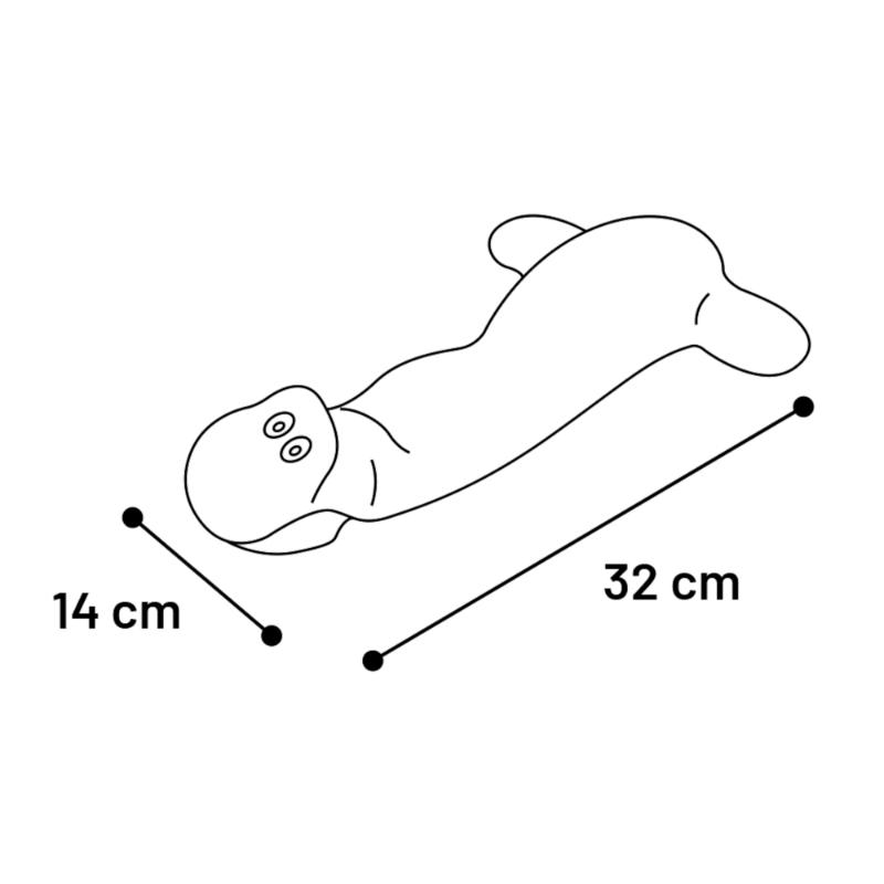 Pluche Shaky Kikker - Afbeelding 2